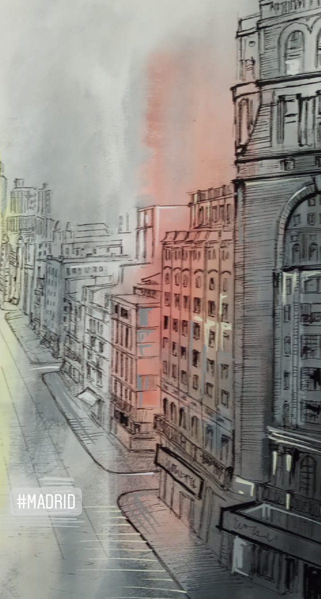 tulkaqelume's tweet photo. Plaza del Callao, #Madrid (detalle) | Acrílico sobre lienzo | 70x50cm. | 2020
#painting #art #plaza #granvia #Callao #capitol #ciudad #perspective #architecture #city #steetview #illustration #acrylic https://t.co/aiyJxPQkda