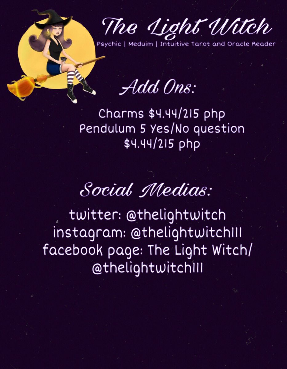 thelightwitch's tweet photo. Due to high demands and suggested by my previous clients and friends, here is my update price list 🥰thank you so much!! https://t.co/ubyFLehTSY