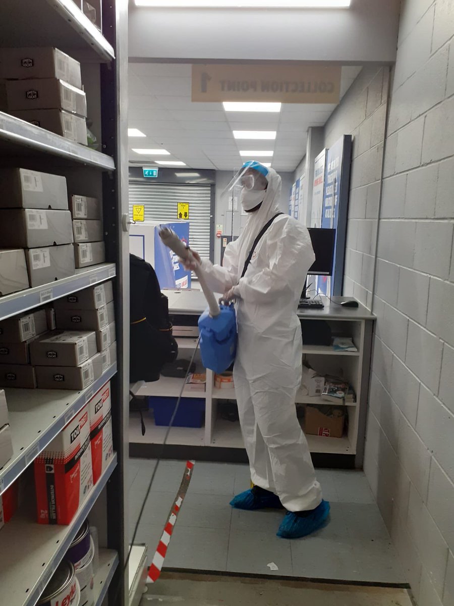 It seems with COVID cases rising the need to react and deep clean and fog for our clients is ever more important right now. We can provide this service for non current customers also. We are here to help in whatever way we can. <a href="/AtalianServest/">AtalianServest</a> #atalianservesthygiene