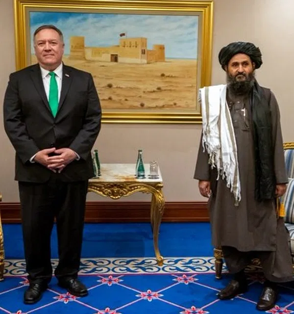 This iconic picture of  @SecPompeo is a reminder of President  #Reagan's masterstroke 40 years ago. It signifies a key commonality: a return to the days when the interests of the  #USA  #Pakistan  #Afghanistan were aligned. Great achievement for Pres  @realDonaldTrump's foreign policy.