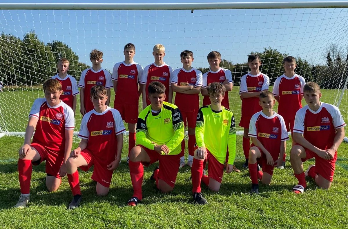 WestWorcester's tweet photo. TEAM FOCUS:
⚽️ Great start to the season by our u15s.
Last seasons Mercian League winners 🏆 are now competing in the Cheltenham Youth League.
New Home & Away kit with thanks to their continued sponsorship & support:
⚽️ #Integratech
⚽️ #FirstNationalServices
#wwyu15s https://t.co/DwTM5ONjoi