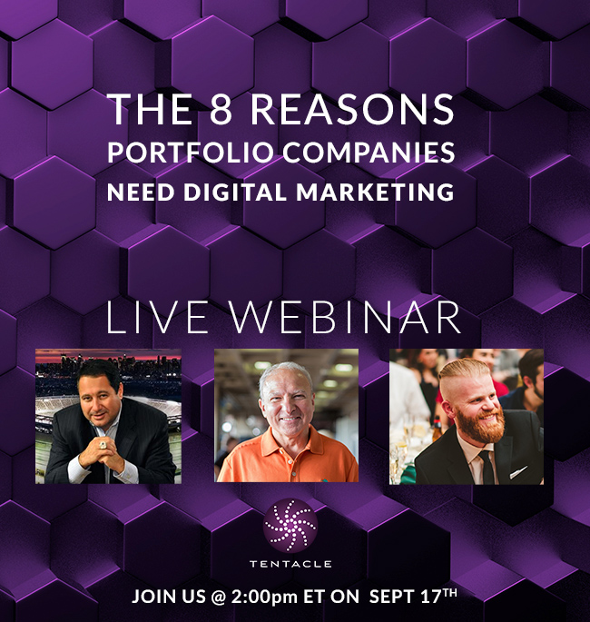 LouImbriano's tweet photo. If you're a small to medium size business, and are not utilizing digital marketing, you will want to check out Tentacle's webinar this Thursday. #GoDo #Digital #Marketing Register here: https://t.co/fxtPfItn26 @Tentacle360 https://t.co/ddeeqyj03p