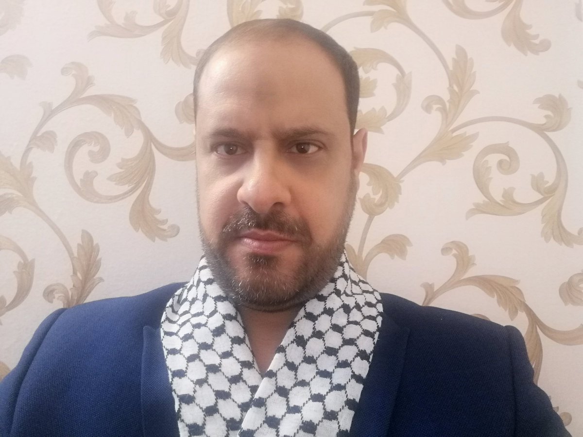 أنا المواطن البحريني عبد الغني الخنجر ، أعلن براءتي من اتفاق التطبيع مع الكيان الصهيوني، واعتبره طعنة في خاصرة أشقائي وخيانة للقضية الفلسطينية العادلة.
🇵🇸🇧🇭🇵🇸🇧🇭🇵🇸🇧🇭
#فلسطين_قضيتي
#بحرينيون_ضد_التطبيع
#خليجيون_ضد_التطبيع