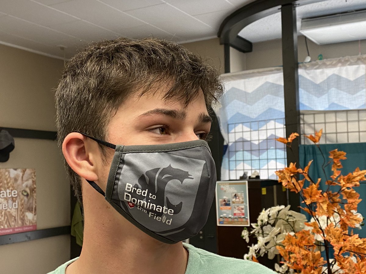 WashGenetics's tweet photo. New masks looking good!!  Need to find some farmers and growers who want one!  Free give away! @WSUSmallGrains @wsuwheat https://t.co/j5Na71LwCP