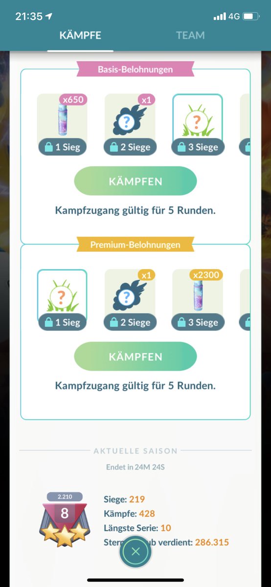 PKMNaberHart's tweet photo. Finally #battlers and #GirlsThatPvP I have a new Rank!! In #GOBattleLeague This season I completed with Rank8. I stopped playing for a long time and I played very bad the last two days. That’s how I completed this Goal and next season Rank 9 oder 10 for sure https://t.co/i8vpCMgeLB