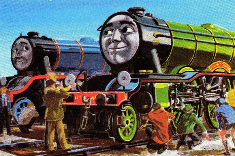 -and boastful. And in the last book, he humbly retires.Gordon's journey is kind of amazing. He starts as a hotshot, his arrogance catches up with him in Off the Rails, and he grows up. We learn his history. We meet his family.