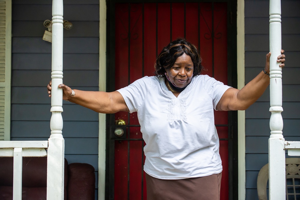 Why does this happen? Sarah Mae Rogers was worried about her spiking property taxes. So she took out a title loan on her car. When the loan ballooned, she panicked. She met a woman she thought would help. That woman had Rogers sign a contract to sell her home.