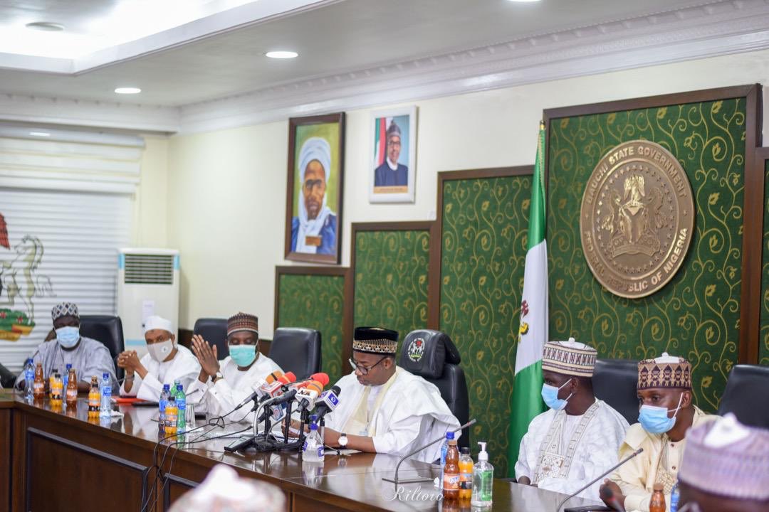 SenBalaMohammed's tweet photo. Today, I inaugurated new Board of Directors for the Bauchi Mining, Synergy &amp; Exploration Limited (BAMSEL). Considering that Bauchi State is blessed with abundant natural resources, this inauguration/setup is critical to the economic diversification strategy of my administration. https://t.co/4WUkNhLA9Z