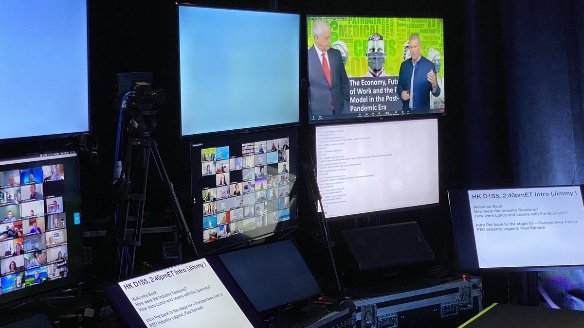 TheCoachJimmy's tweet photo. Bonus benefit of emceeing @NAPEO virtual conference:also getting to listen & learn from @slavic401k & @sklososky #NAPEO #NAPEO2020 https://t.co/SqzIaLAqRO