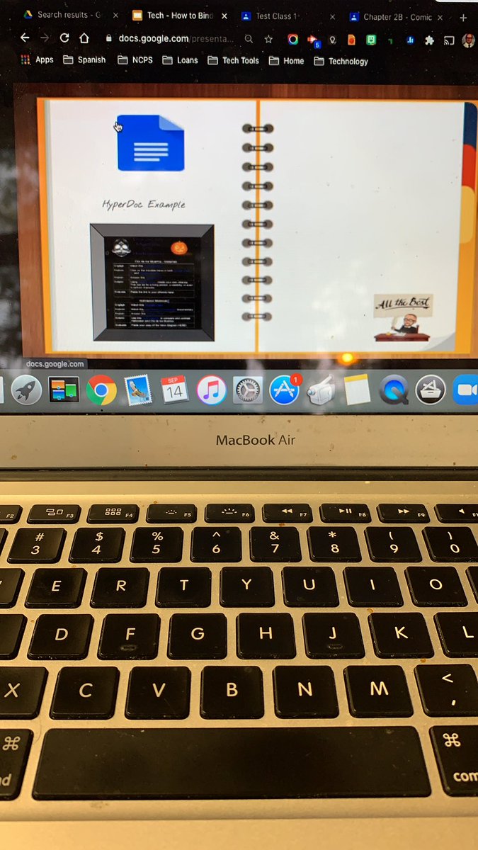 nc_johnson's tweet photo. District PD now on google meet for social distancing. #EDUC552 https://t.co/LuBuwzepM7