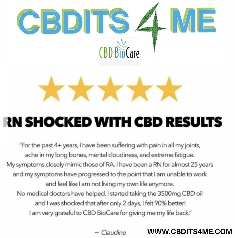 Amazing, Love hearing this. This is why we do what we do. Visit our website,(bottom right corner of pic) go to the menu bar, click reviews to see so many more amazing stories. We are here to answer your questions. #cbdits4me #cbd #cannabidiol #cbdbenefits #cbdforanxiety #cbdpain