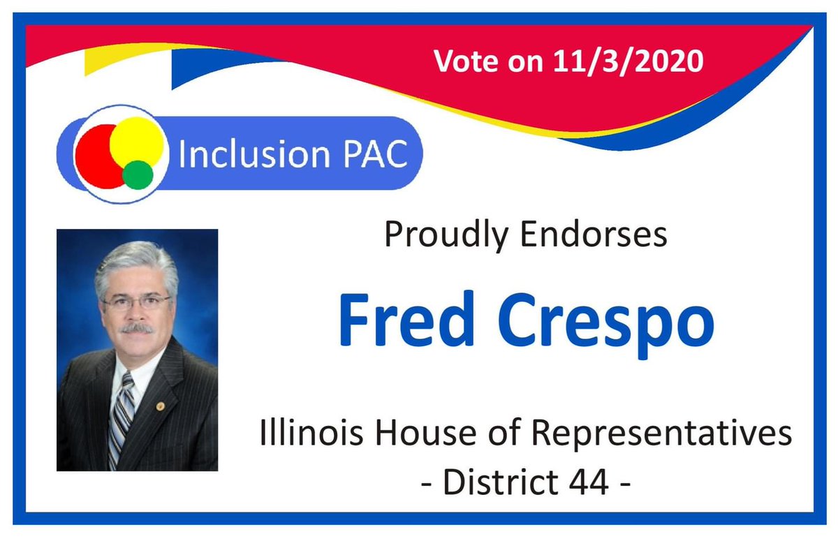 InclusionPAC's tweet photo. IPAC proudly endorses Reps. John D'Amico, William Davis, Daniel Didech @RepDidech, and Mary Edly-Allen @MaryforIL.

https://t.co/0xDZuwA6eG

IDs: Each image endorses a representative, using photos from the ILGA website and a reminder to vote on 11/3/2020 https://t.co/6cf9bPx4qp https://t.co/sAb2ZviCBj