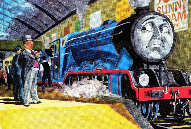 We see Gordon deal with so many highs and lows throughout. An entire story is focused on Gordon learning about the loss of all his brothers. We never see this with James or Thomas or Edward, who all also technically lost their siblings. No - this focus is on Gordon.