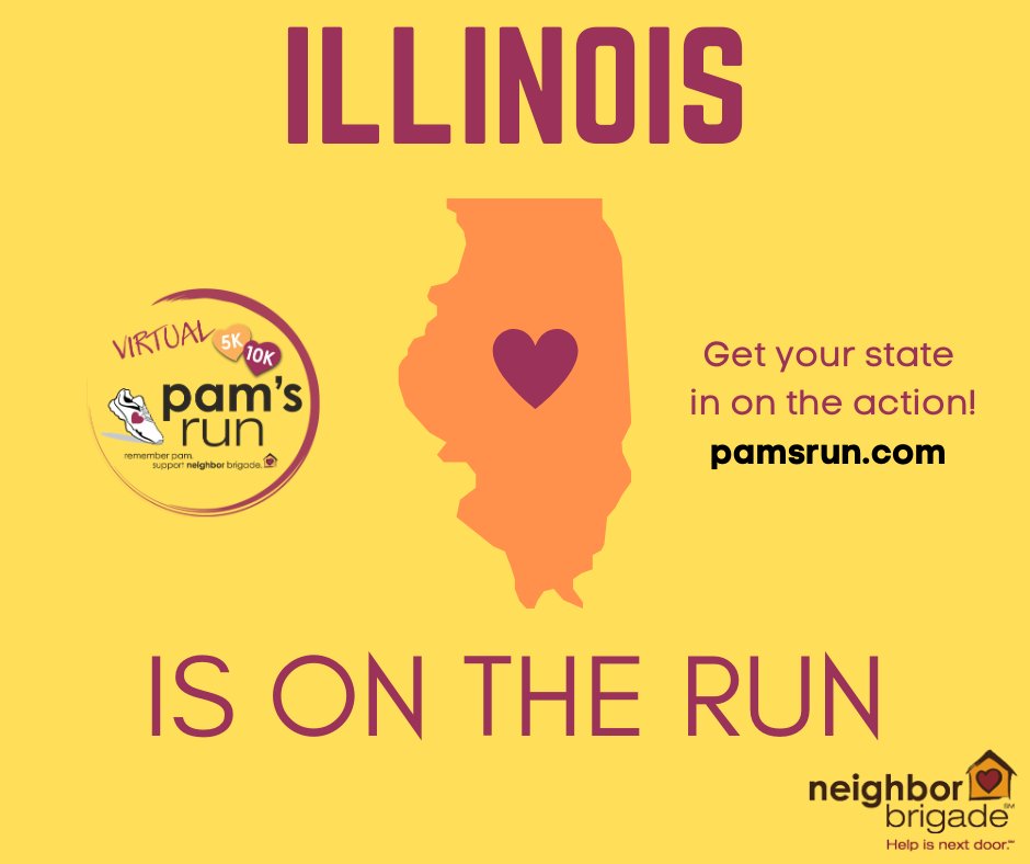 Just in today, Illinois is on the run! Who's in next? Get YOUR state in on the action. Register today: buff.ly/2DYFWMr