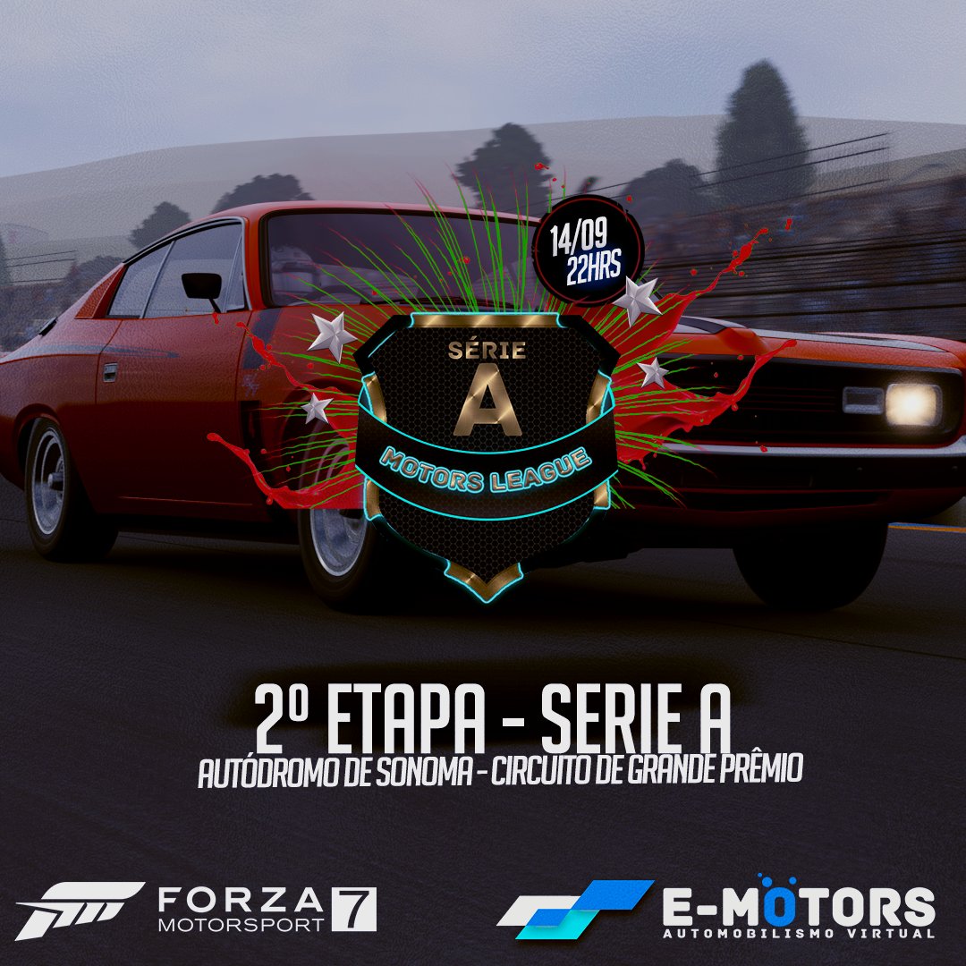 emotorsleague's tweet photo. Fala pessoal, tudo bem com vocês? 

Hoje na tela do E-MOTORS: 

https://t.co/qnrlKMx2ov

#WeAreEmotors #Emotors #EmotorsLeague https://t.co/h7t77EJSX7