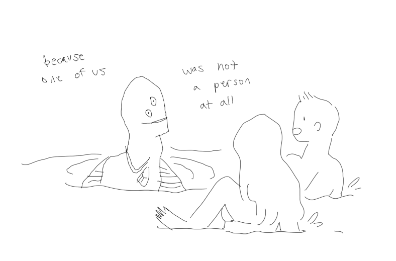 a snippet from last night's dream 