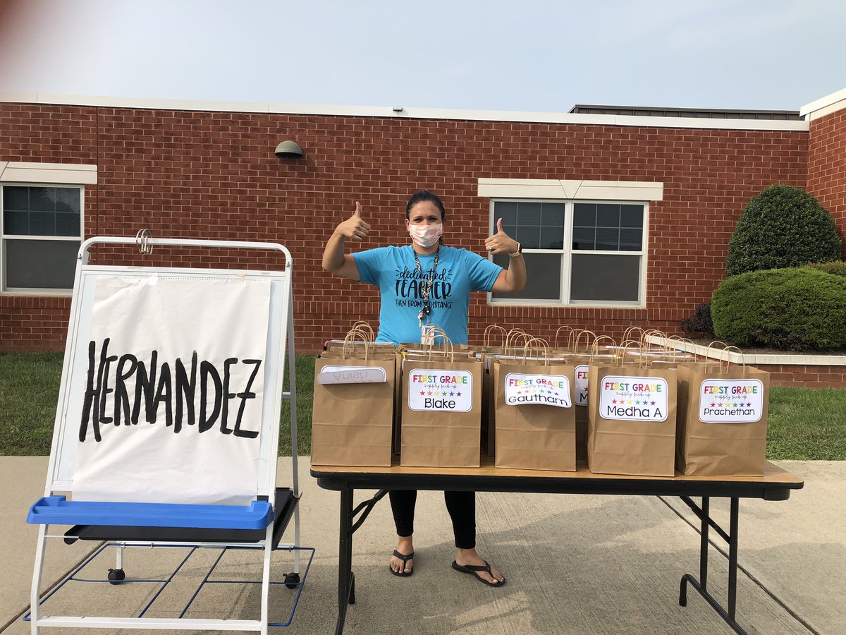 I can’t wait to see my first graders! <a href="/RLCPrincipal/">Diane Insari</a> <a href="/RLC_Coyotes/">Rosa Lee Carter ES</a>