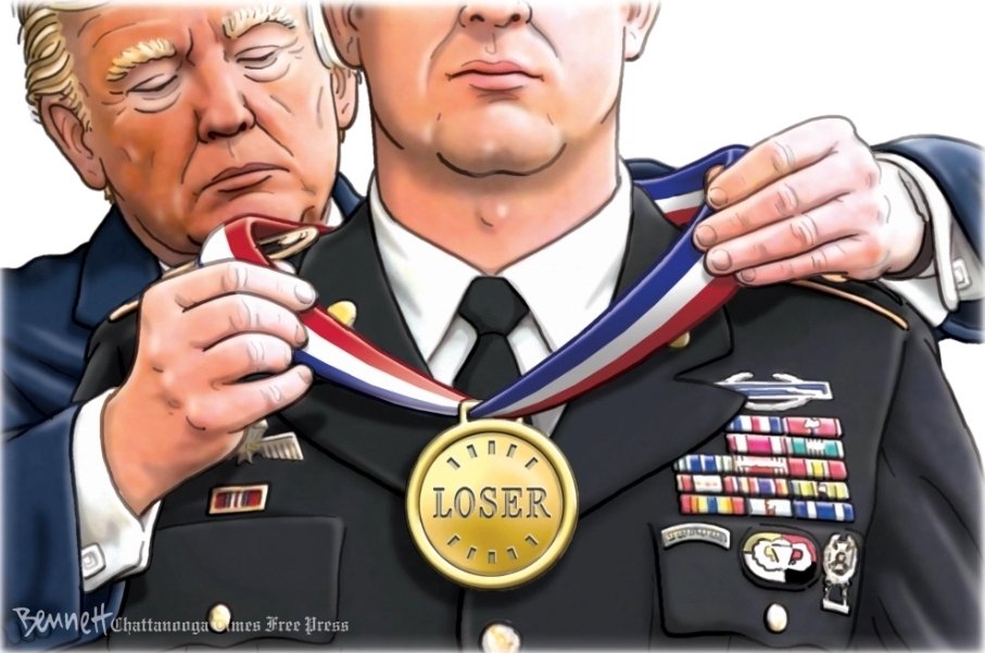 @realDonaldTrump They thoroughly earned this distinction by serving with honor, duty and respect for their fellow man. They are the best of us.
#DistinguishedFlyingCross

(Trump is the worst of us.)
#BoneSpursPresident
