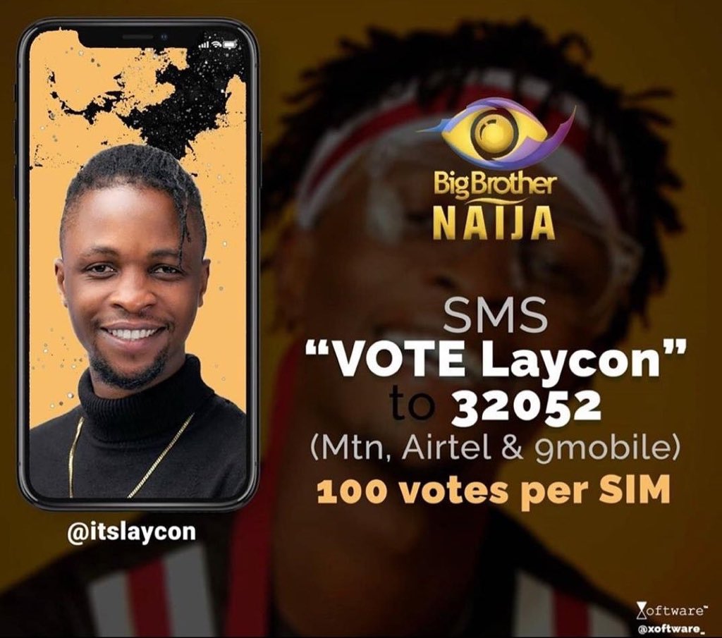 I've never campaigned or supported an HM as much as I'm supporting Laycon.
Aside the fact that he's intelligent n smart, he's humble, calm, loyal, confident and never complains.. Why won't I won't I vote for him?

#BeLikeLaycon 
#AllVotesForLaycon 
#VOTELayconTillFinal
#BBNaija