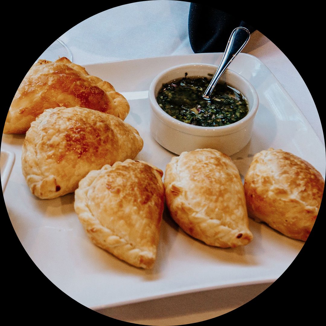 12CutsSteak's tweet photo. Have you tried empanadas at 12 Cuts Brazilian Steakhouse? Filled with either Beef, Vegetables, or Three Cheeses - don't those sound delicious?? Choose the ones you love and enjoy the flavor! #12Cuts #Empanadas #BrazilianSteakhouse #NorthDallas #DineLocal #LocalRestaurant https://t.co/s5fqia9xcw