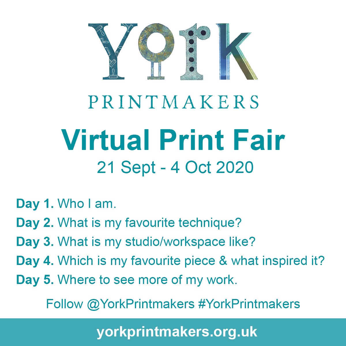 Myself and <a href="/YorkPrintmakers/">York Printmakers</a> will be bringing our work to you in a virtual edition of of our annual print fair. 

Follow <a href="/YorkPrintmakers/">York Printmakers</a> and #yorkprintmakers to keep up to date with all the artists’ work. 

#printfair #virtualprintfair #supportsmall #onlineartfair #printmakers