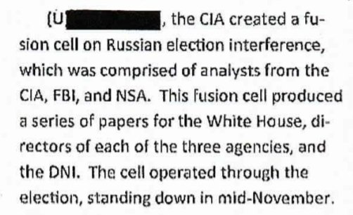 3/  @DevinNunes's 2018 "Report on Russian Active Measures" confirms the existence of the fusion cell, adding that it stood down in mid-November 2016.