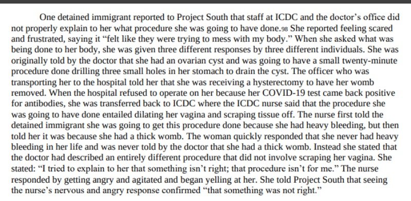 THREADOMG! TRUMP’S ADMINSTRATION IS DOING Hysterectories on immigrant women @ACLU  @jacobsoboroff  @RAICESTEXAS  @humanrights1st  @HRC  @UNHumanRightsAdded to my  #EndFamilySeparation THREAD  #AsylumSeekers  #Immigration  #TrumpsChildCONCENTRATIONCamps  https://twitter.com/brooklynmarie/status/1305553553625243648?s=19