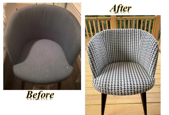 TranquilDesign2's tweet photo. IT'S TOO OLD, GET RID OF IT!
Do you believe in positive change in this season of your life? Working on this beautiful chair gave me a few life lessons. 

~ There is true beauty in everything even after change. ~ https://t.co/DXDXeKehQF