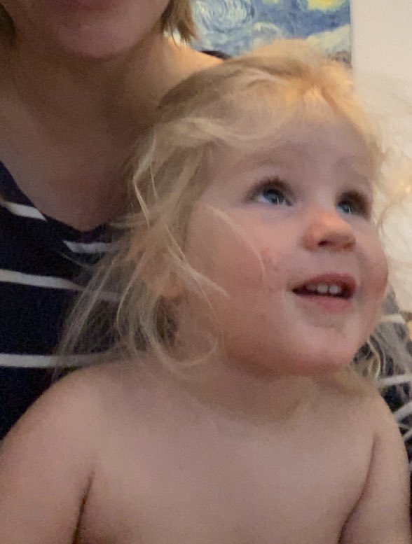 steph_palein's tweet photo. Got to sing happy birthday to this adorable niece of mine today! Can’t believe she’s 2!! #ForestRose https://t.co/nF7vfEmcJm