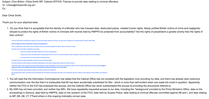 SUSANBR47706704's tweet image. The rule of law doesn&apos;t seem to apply to certain 
@cabinetofficeuk ministers or to the wealthy #privilegedimpunity offenders with @hmpps
records they will apparently go to depraved lengths to protect - at any cost to their British victims! #Case6506051