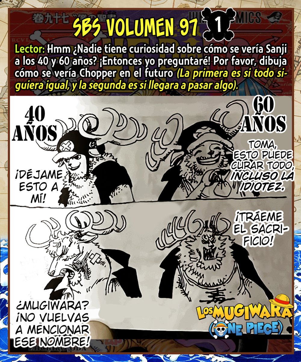 Los Mugiwara One Piece Op Twitter Sbs Volumen 97 Mi Biblia Nakamas Les Dejo Algunos Datos Que Se Filtraron Del Sbs Del Volumen 97 Que Saldra A La Venta El 16 De Los Mugiwara One Piece Op Twitter Sbs Volumen 97 Mi Biblia Nakamas Les Dejo Algunos Datos Que Se Filtraron Del Sbs Del Volumen 97 Que Saldra A La Venta El 16 De