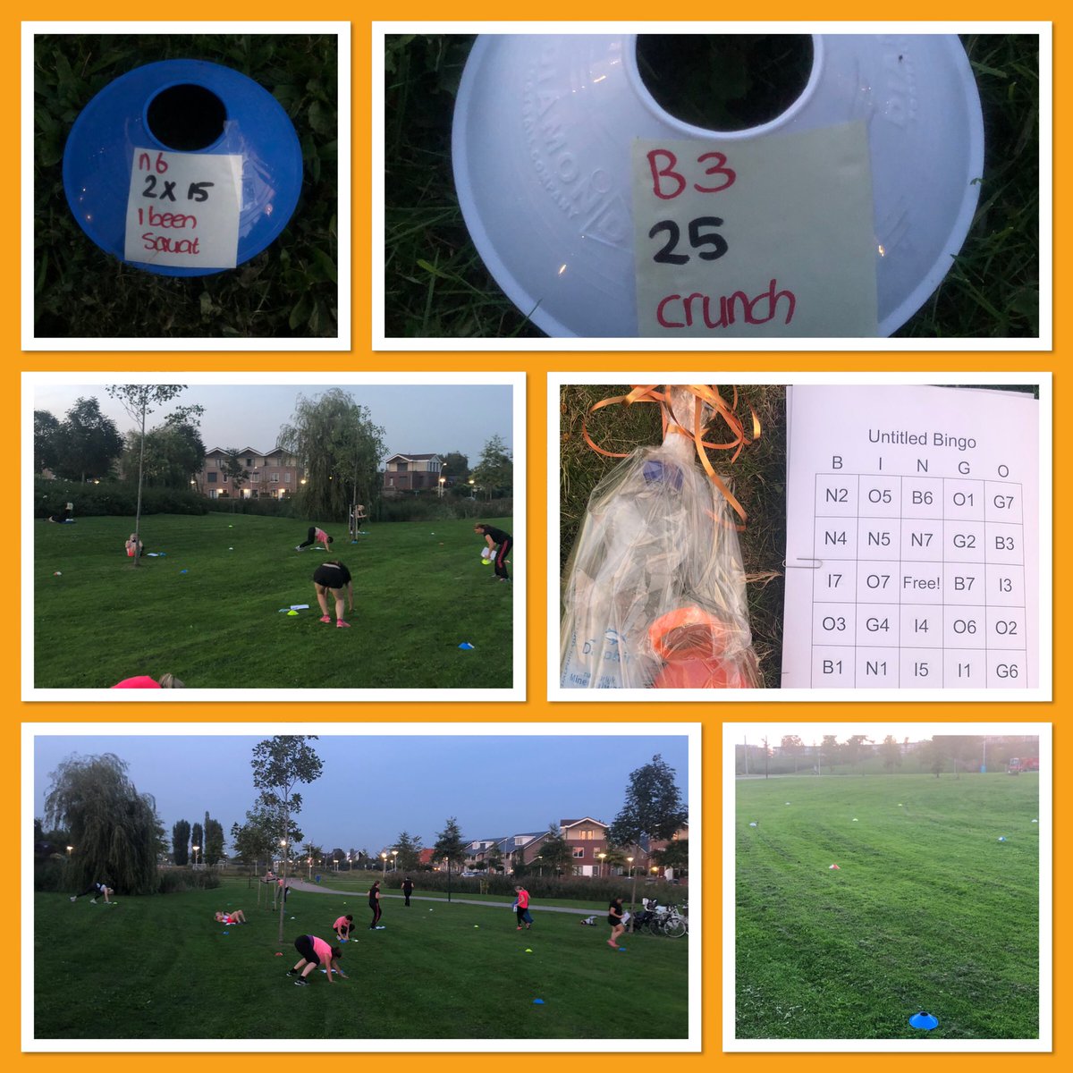 WM2707's tweet photo. Zo leuk bootcamp lessen geven aan enthousiaste dames, inschrijfgeld gaat naar KIKA! #bingo#kika#sporten#fittedames!! https://t.co/GmT8NQool2