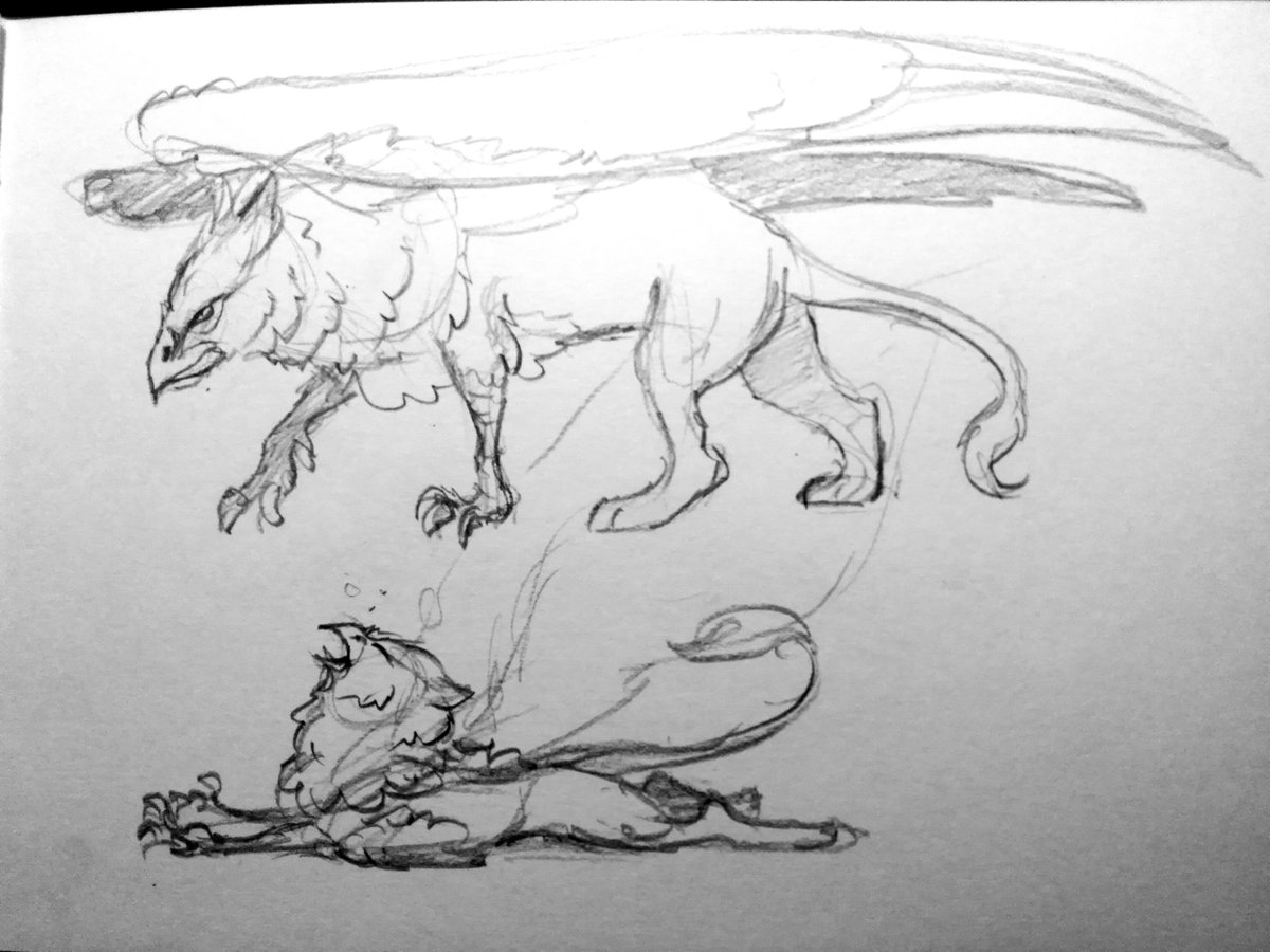 Ehnala1's tweet photo. C'est sur de bien piètres images que s'ouvre de mon côté l'#OffensiveGriffon 
I promise I'll do better griffin pictures later, but I HAD to enter thiiiis https://t.co/p32wbhau0S