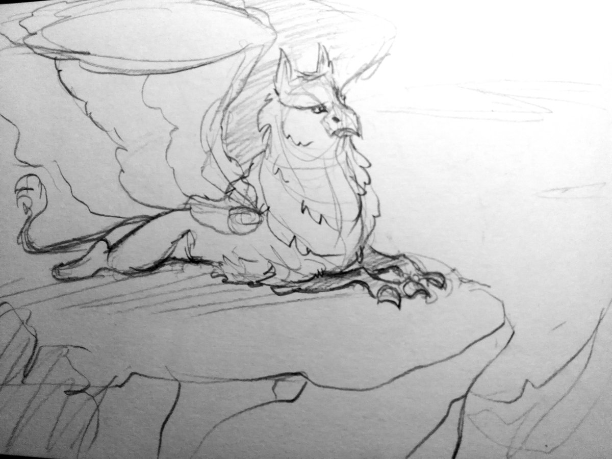 Ehnala1's tweet photo. C'est sur de bien piètres images que s'ouvre de mon côté l'#OffensiveGriffon 
I promise I'll do better griffin pictures later, but I HAD to enter thiiiis https://t.co/p32wbhau0S