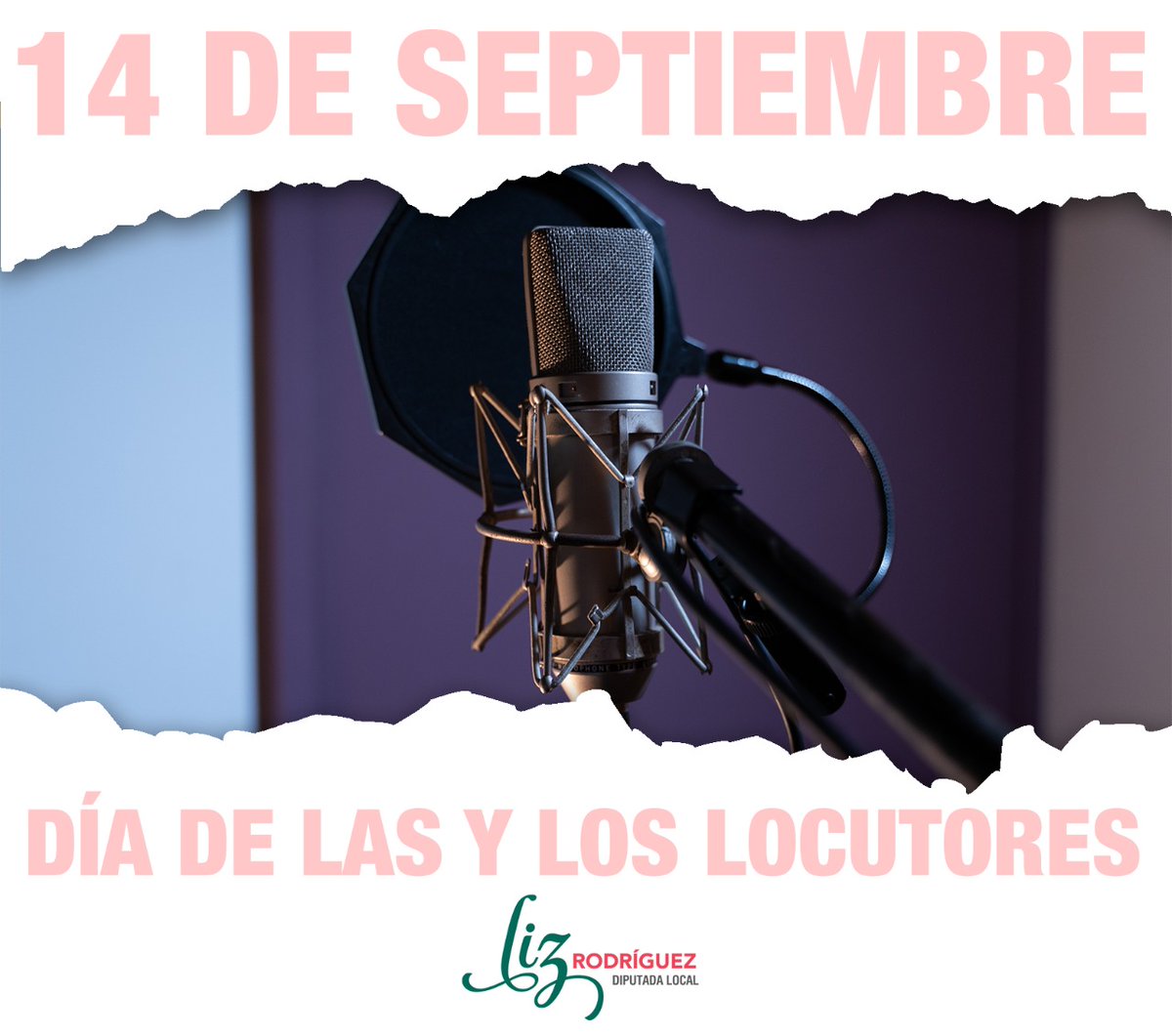 Hoy festejamos a las y los locutores quienes nos transmiten emociones, retratan paisajes, comparten momentos e información y nos llevan a recorrer el mundo con la forma más simple de comunicación: la voz.

¡Feliz Día de las y los Locutores!  🌎🎧🎙