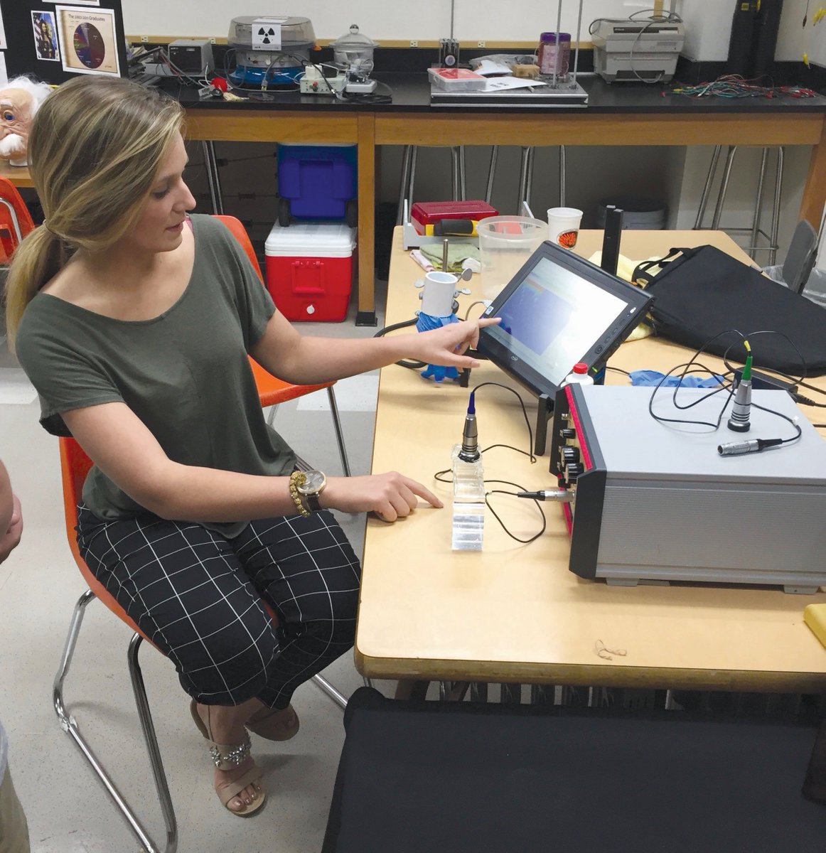 Have you ever been interested in medical nuclear physics, imaging physics, or therapeutic physics? Consider looking into our Medical Physics Concentration.  The purpose of this degree is to best prepare students for entry into a master's program in medical physics.