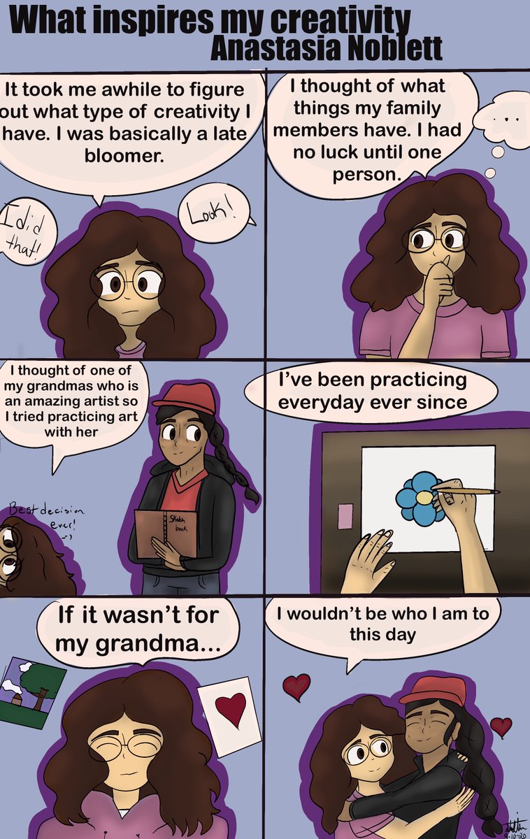 RoccosArtRoom's tweet image. It&apos;s fun to give the same prompt to Intermediate and #apstudio and see what they come up with. Love these AP responses on creativity from Samy and Stasia. #afftonart @AfftonHS