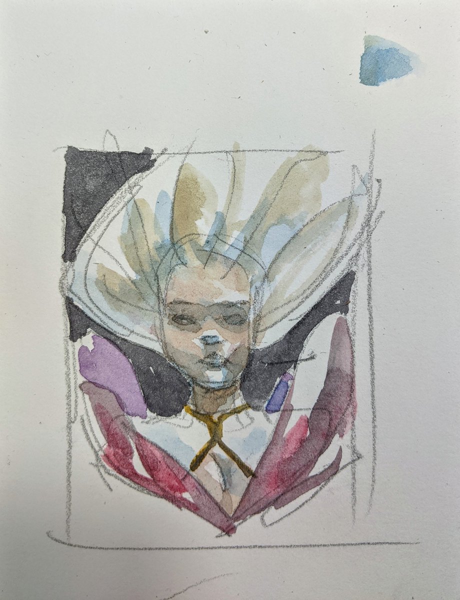 TS3's tweet image. #nycc charity! All what you see here will be for auction. If you get the Storm piece, you get all the sketches that lead up to the piece. 
Help the kids and their families! #saintjudes #stjudes
I'll repost this once I have more information. #marvelcomics #watercolor
