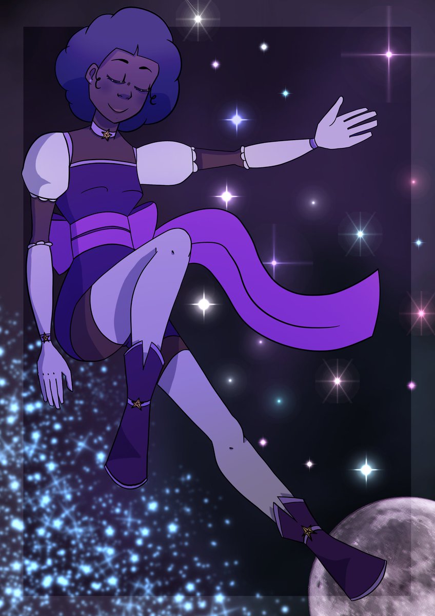 oranjyuu's tweet photo. my entry for the #GalaxysCutest contest hosted by @clipstudiopaint! 

app used: procreate! https://t.co/UIBPS5iGdx