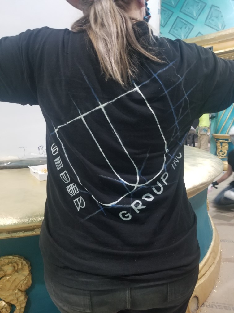 webergroupinc's tweet photo. When your company rock star artist creates custom hand painted Weber Group shirts!  Amazing job Amanda Hoback!!   #wewantone https://t.co/gDxHFUxATq