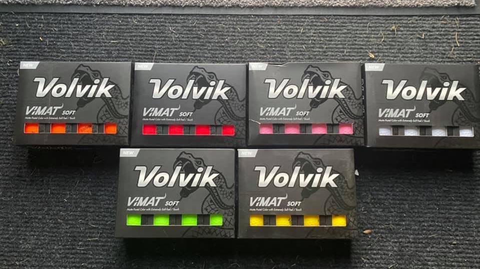 TeeGolf2's tweet photo. On a budget for golf balls, but tired of poor quality lake balls then try these Volvik VIMAT soft balls for only £19.99 per dozen can be posted for a small cost if required. https://t.co/fFKqGkRRmK #golf https://t.co/9Z2vM0dCJ2
