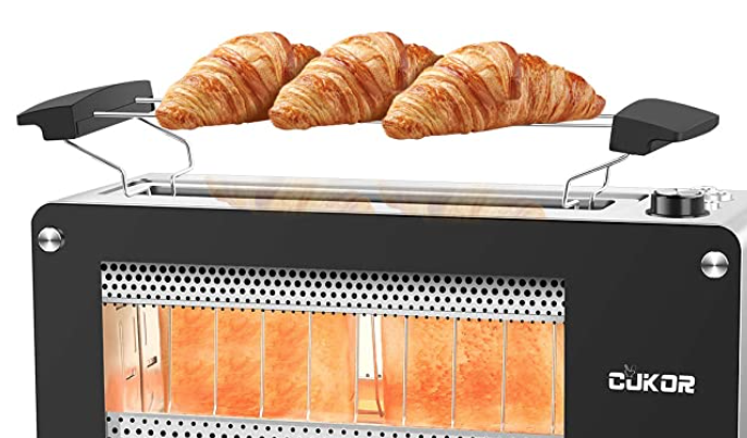 4. Toasters, like most of our tech products, promote all sorts of cool seeming but mostly useless features we will never use. Look! A croissant warmer! (wait, wha?)
