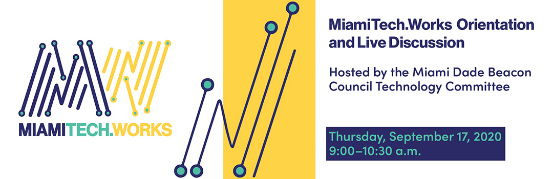Join us Thursday as we get #Miami back to work and trained for the #tech #jobs of today and tomorrow! 
REGISTER TODAY! bit.ly/MiaTechWrks2 
#MiamiTechWorks