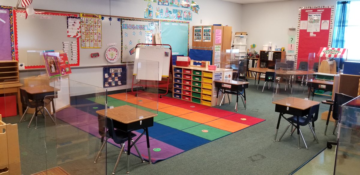 All ready to receive our F2F students tomorrow!!! This will be a good year! Can't wait to interact in person! 👏😊🎉
<a href="/UnionHillRRISD/">UnionHill Elementary</a> <a href="/ConnellyKim1/">Kimberly Connelly</a> <a href="/loretts25/">Loretta Garcia Finder M.Ed. (she/her/ella)</a> <a href="/RRISDPK/">RRISD Prekindergarten</a> <a href="/MargoVogelpohl/">Margo Vogelpohl</a> <a href="/teresashanahan1/">Teresa Shanahan</a> @RRISD_SEL #RRISD1Family  #OneFamily  #RRISDAloneTogether