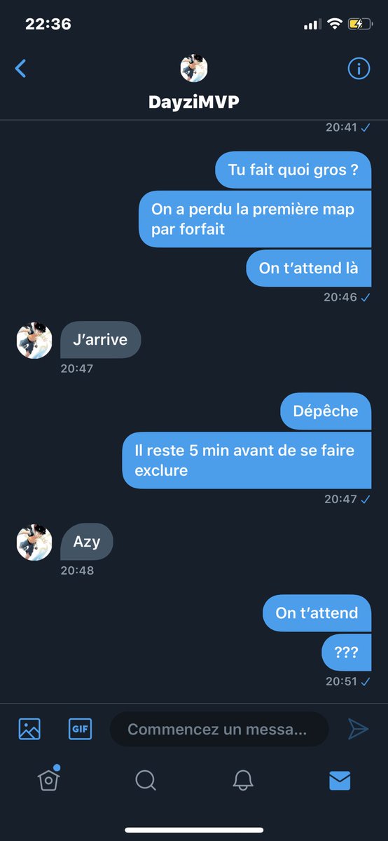 B26Hugo's tweet photo. Voilà la communauté Fr @DayziMVP t’est à vomir https://t.co/t3LQXnIAB1