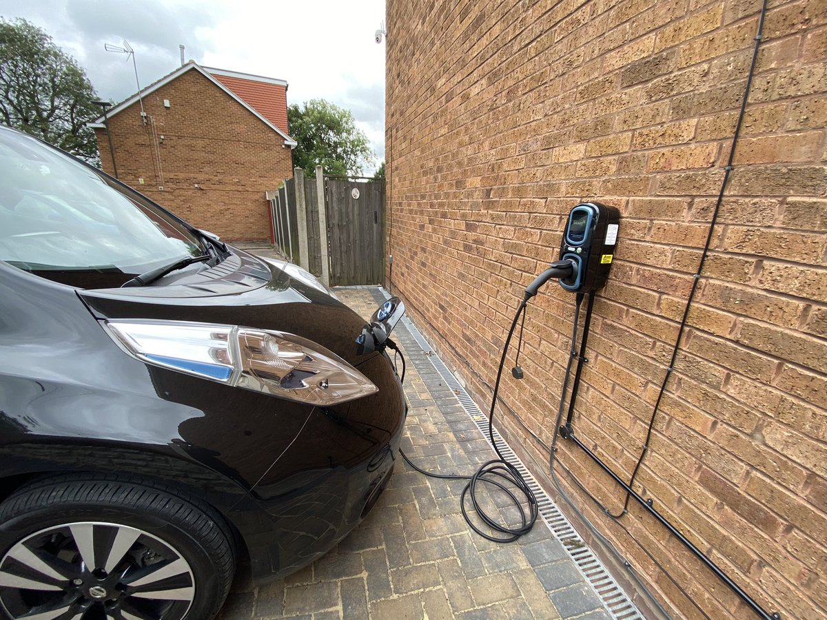 Evchargeukltd's tweet photo. We’ve got to stop matching like this!        An attractive unit fitted for this EV last week. #rolecev #ElectricVehicles #ElectricCar https://t.co/9yGUxXvmLh