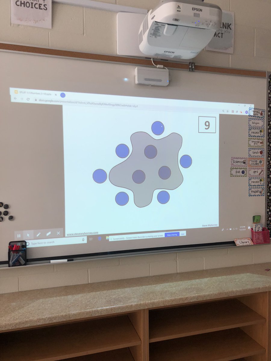 Ms_MFrench's tweet photo. Getting our math brains thinking with some #splatmath #WeAreHRM https://t.co/xKTPst0v5w