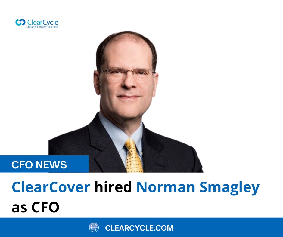 ClearcycleC's tweet photo. 📍Prior to joining Clearcover, Smagley served as the Chief Financial Officer at Esono.
#AUTOMATION #startup #audit #informationtechnology #finance https://t.co/spTppvaQnw