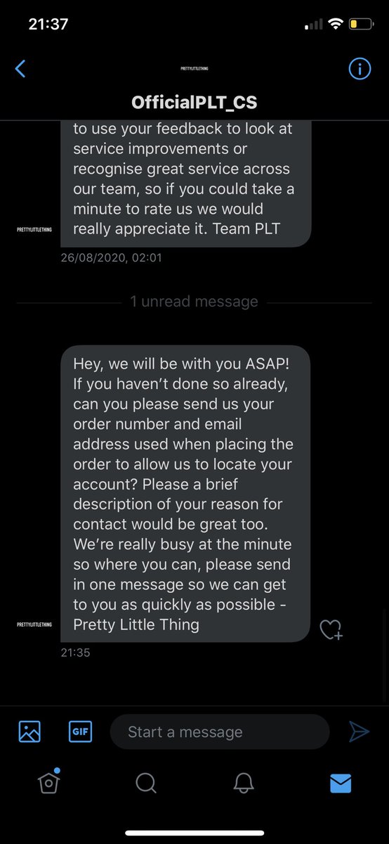 JoshuerPal's tweet photo. @OfficialPLT_CS fucking worst       service I have ever seen.  Girlfriends been waiting nearly a month. https://t.co/QSQXbpLTLq