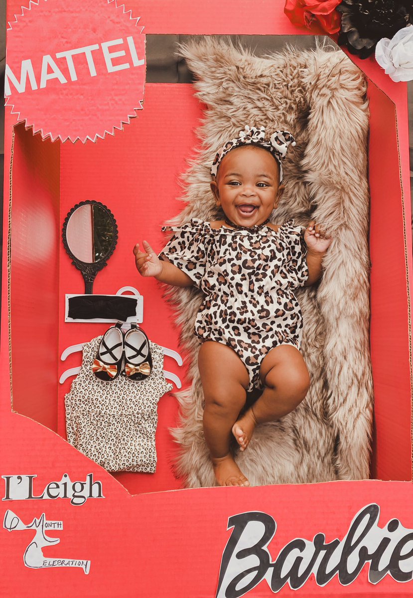 LilmamaFelycia's tweet photo. Happy 6 Months to my stinkys I’Leigh Amari!!!! 🥰 You amaze me every minute of everyday! Mommy love you so much! 😘
👗by auntie @Trappin_Soulz 🥰
📸 by auntie @SheKinahIman 😘
Props by auntie @Trappin_Soulz and I✨
#modelbabies #blackbabies #6monthsold #barbiebaby#blackbarbies https://t.co/Lo7S6htb2r